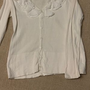 White dressy sweater